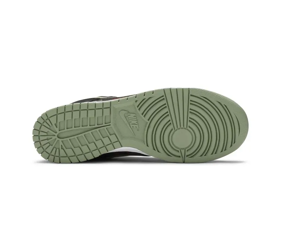Dunk Low SE Black Multi Camo фото