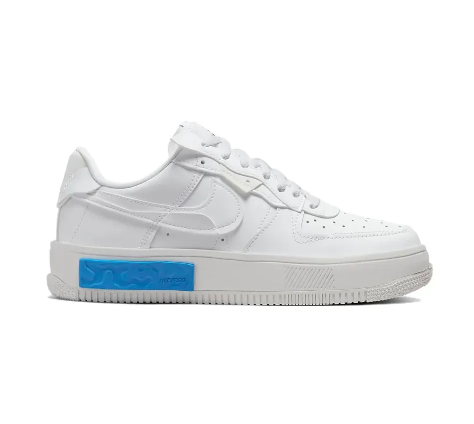 Низкие кроссовки Nike Air Force 1 Low Fontanka White University Blue (Белый) Унисекс