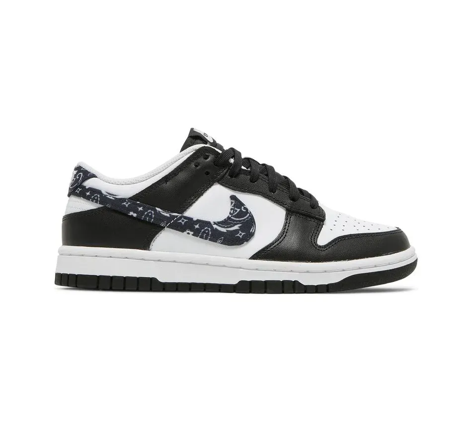Dunk Low Black Paisley фото