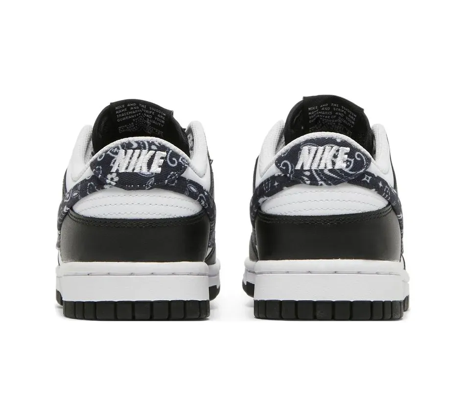 Dunk Low Black Paisley фото