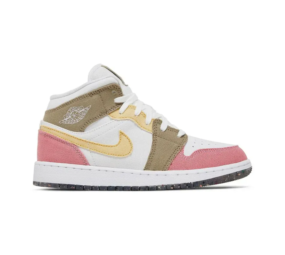 Air Jordan 1 Mid SE Pastel Grind фото