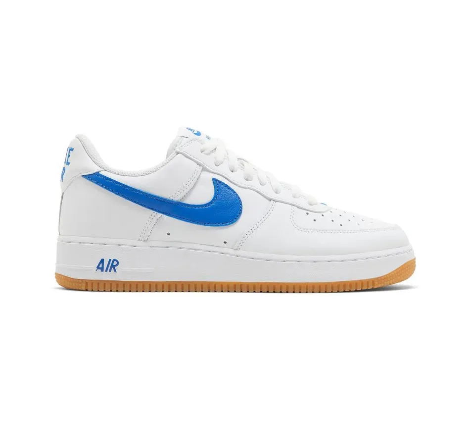 Низкие кроссовки Nike Air Force 1 Low Color Of The Month-White Royal Blue (Белый) Унисекс