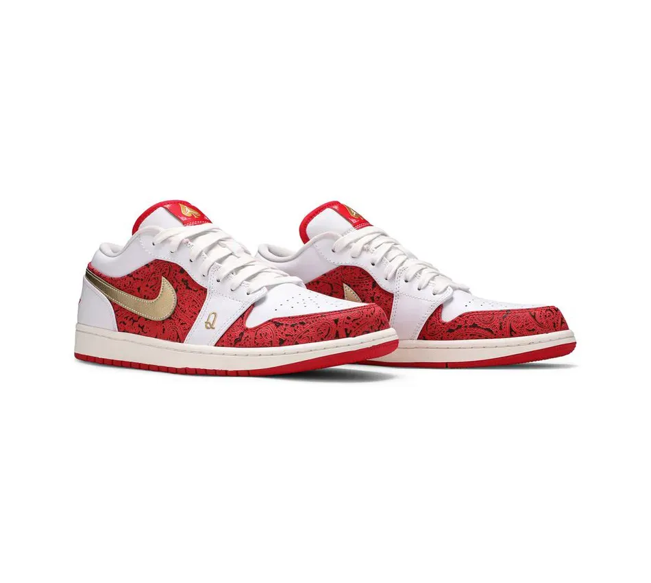 Air Jordan 1 Low SE Spades фото