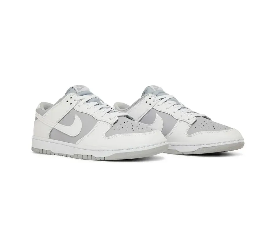 Dunk Low White Neutral Grey фото
