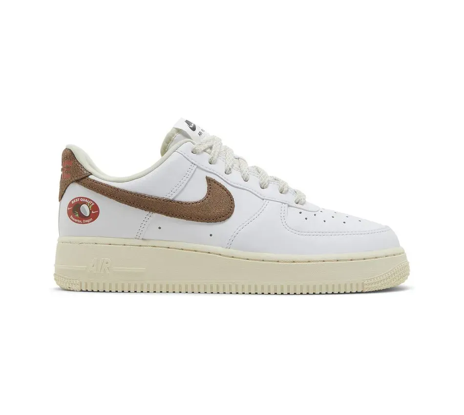 Низкие кроссовки Nike Air Force 1 Low Coconut (Белый) Унисекс