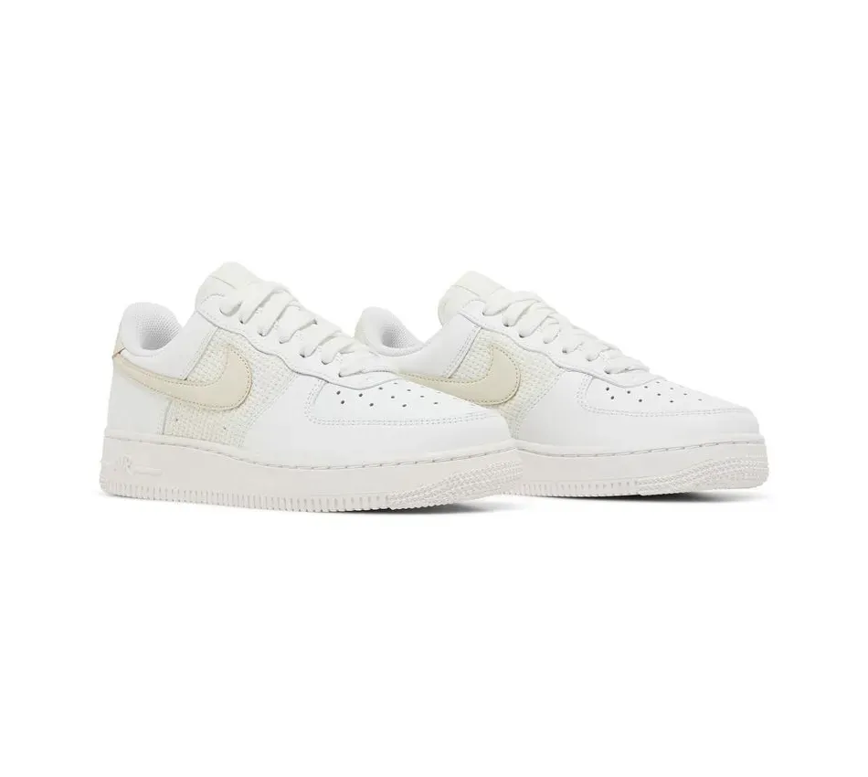 Air Force 1 Low Cross Stitch-White Fossil фото