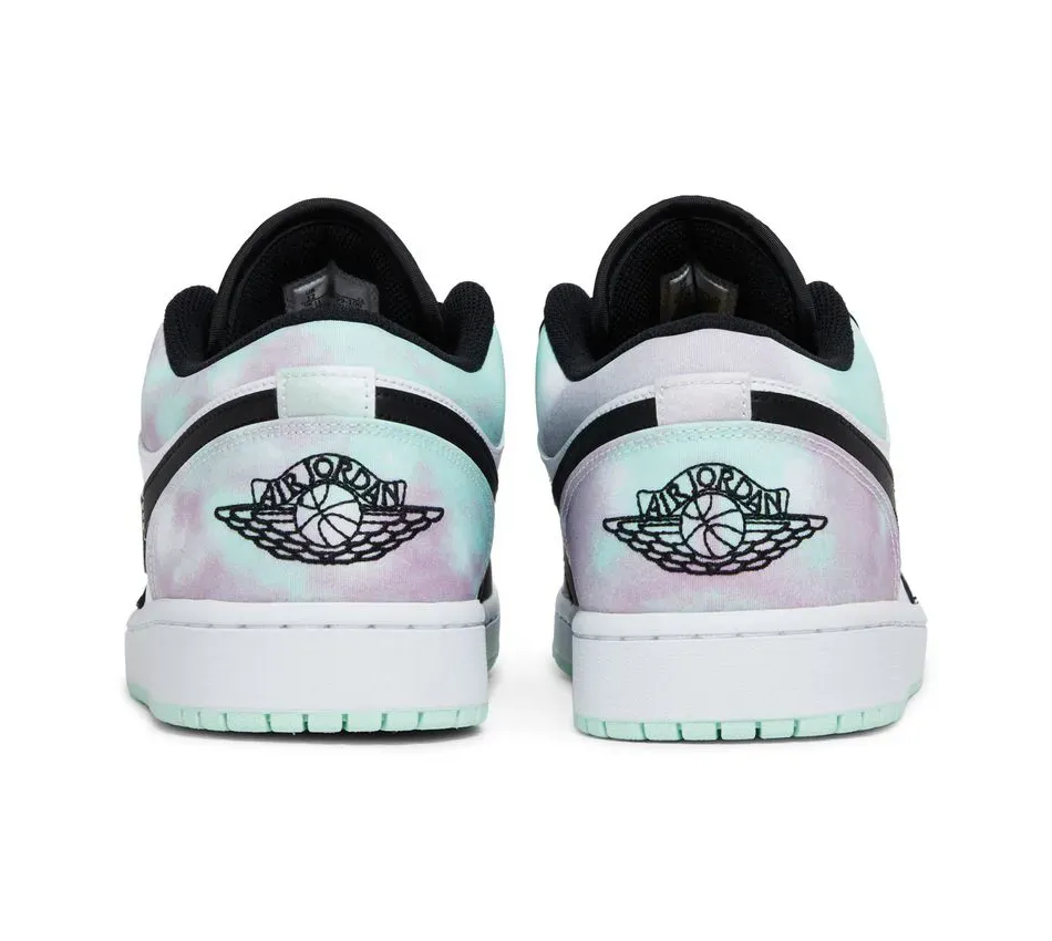 Air Jordan 1 Low Low Tie Dye фото