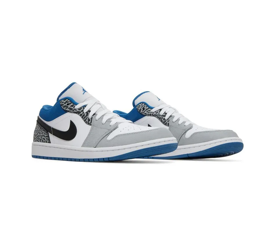 Air Jordan 1 Low True Blue фото