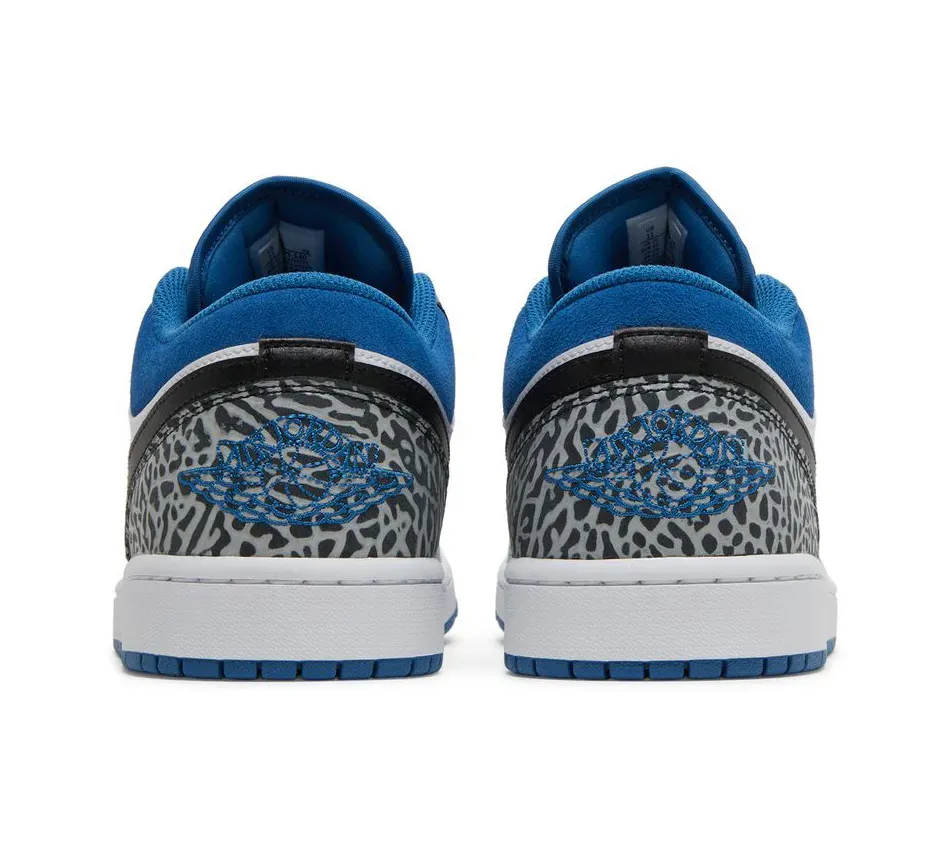 Air Jordan 1 Low True Blue фото