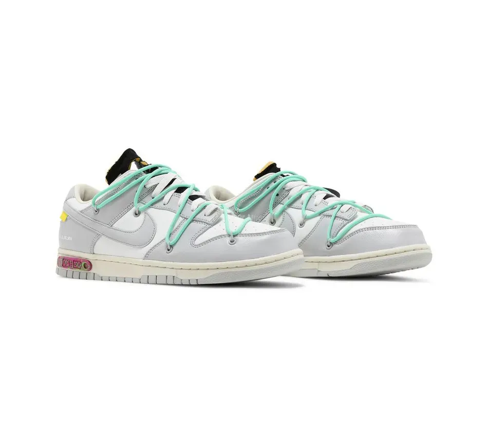 Off White X Dunk Low Lot 04 Of 50 фото