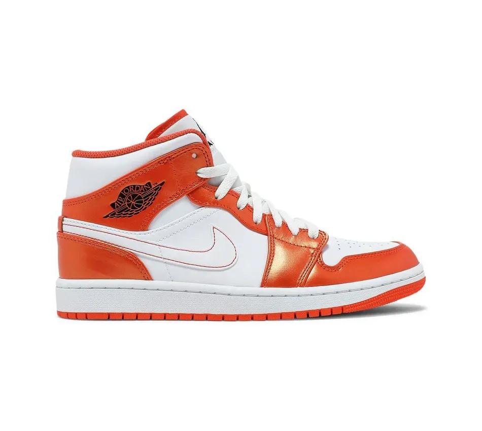 Air Jordan 1 Mid SE Electro Orange фото