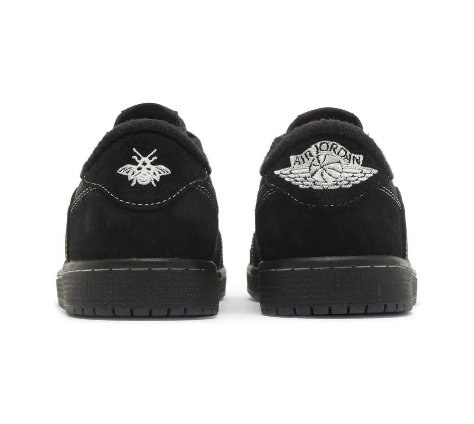 Air Jordan 1 Low Travis Scott OG SP Black Phantom фото