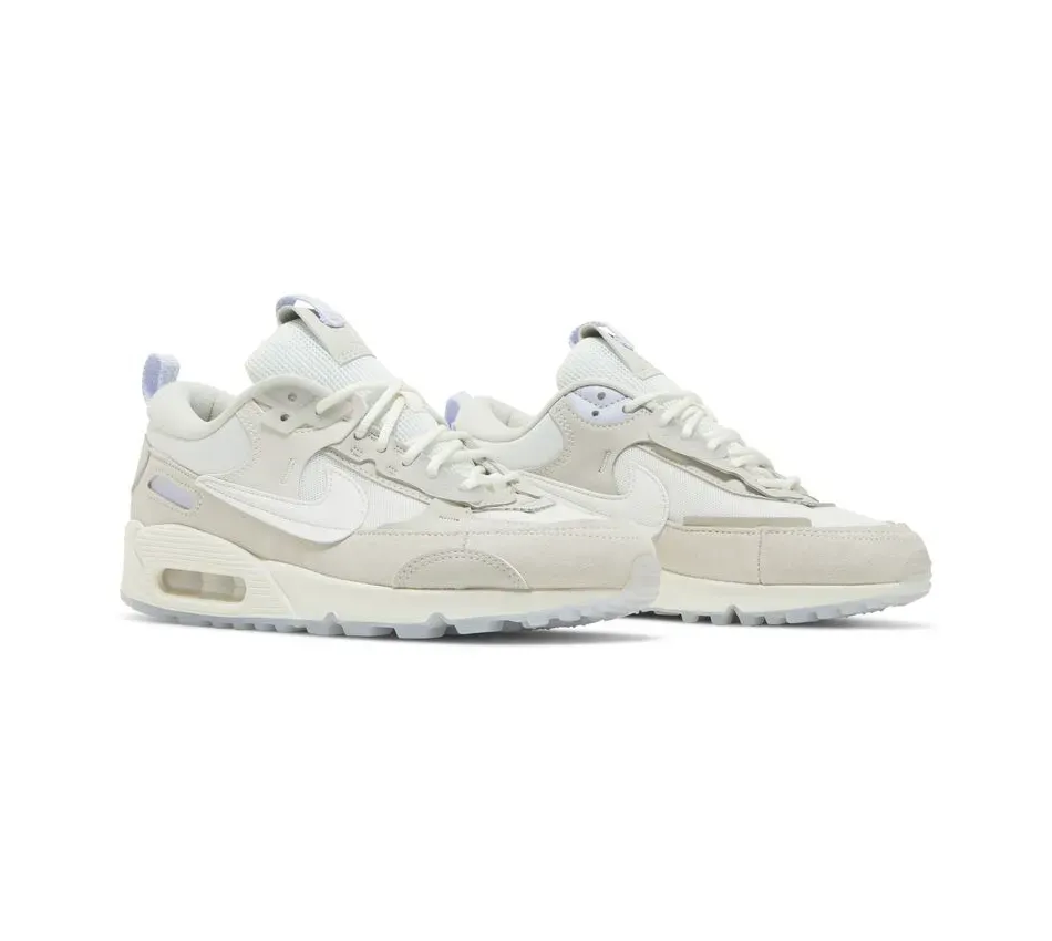Air Max 90 Futura WMNS White Light Bone фото