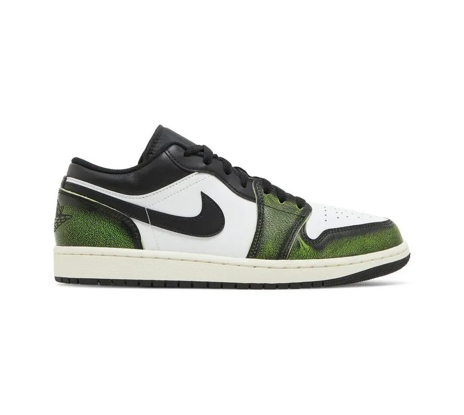 Air Jordan 1 Low SE Wear Away Electric Green фото