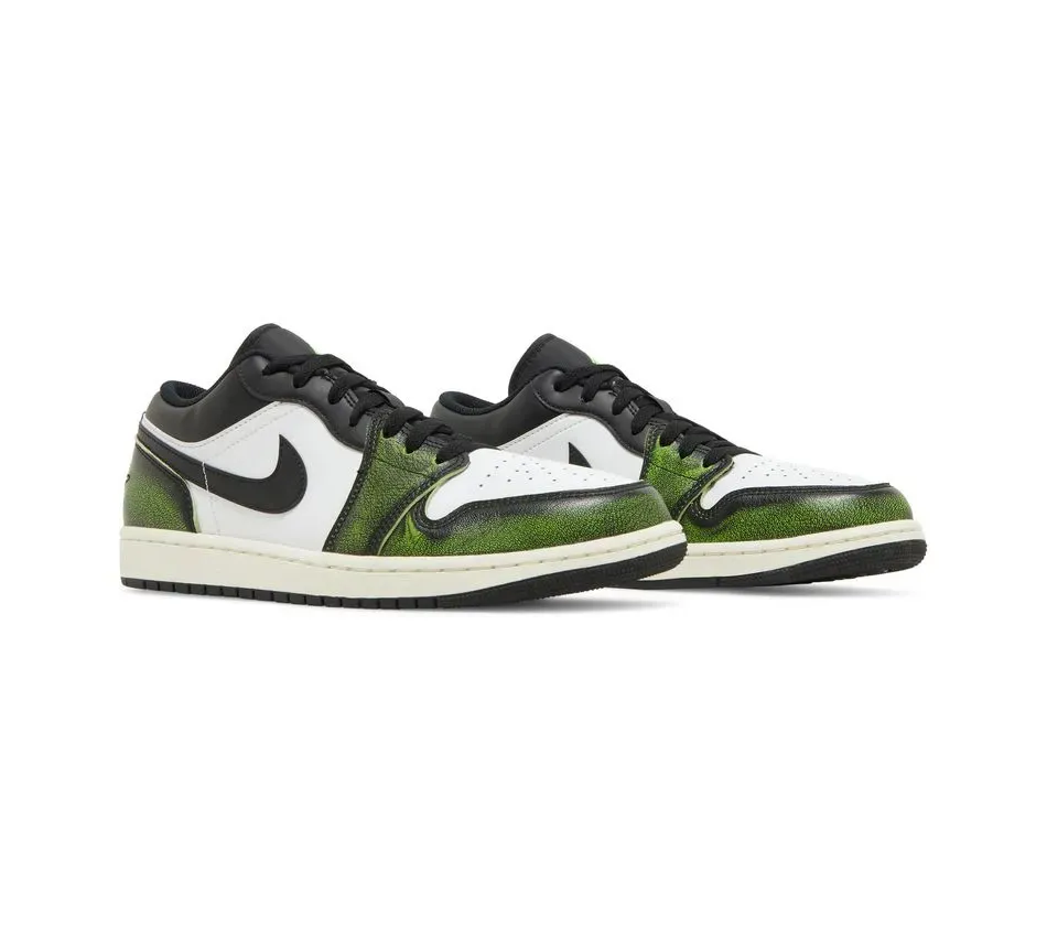 Air Jordan 1 Low SE Wear Away Electric Green фото