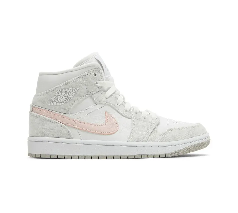 Air Jordan 1 Mid SE Light Iron Ore фото
