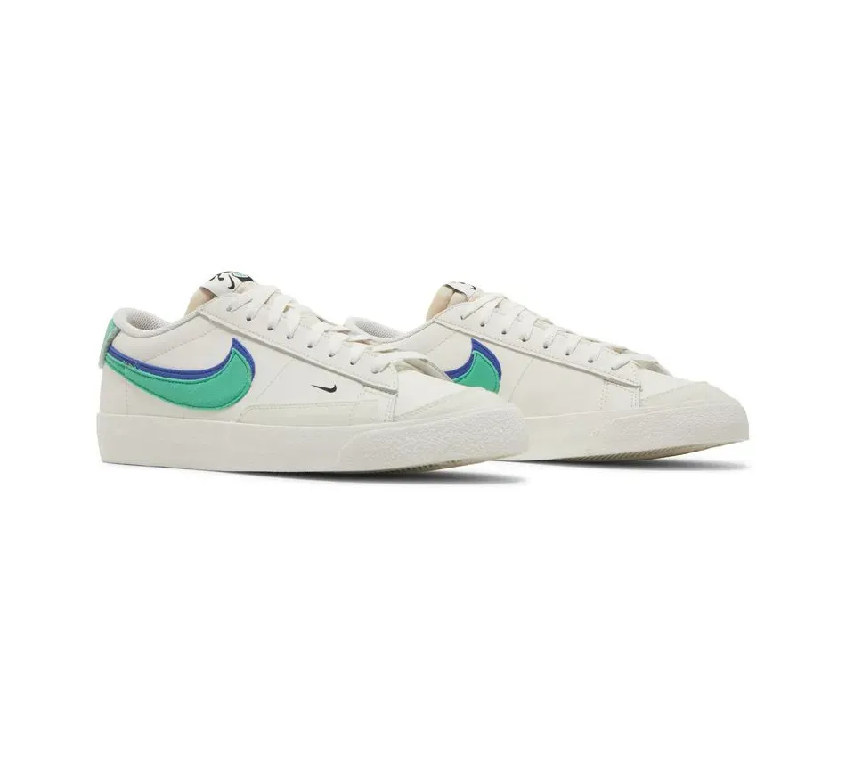 Blazer Low'77 SE Double Swoosh Phantom Green Royal фото
