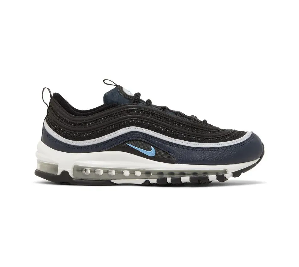 Низкие кроссовки Nike Air Max 97 Black Dark Obsidian (Чёрный) Мужской