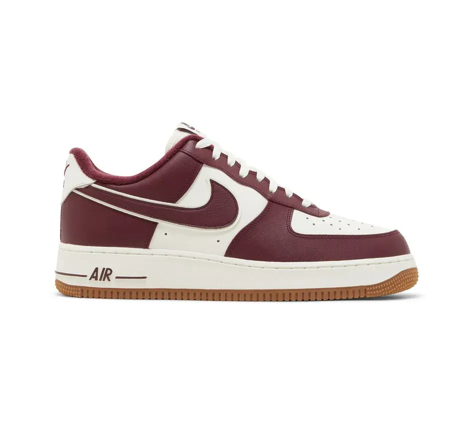Air Force 1 Low College Pack Night Maroon фото