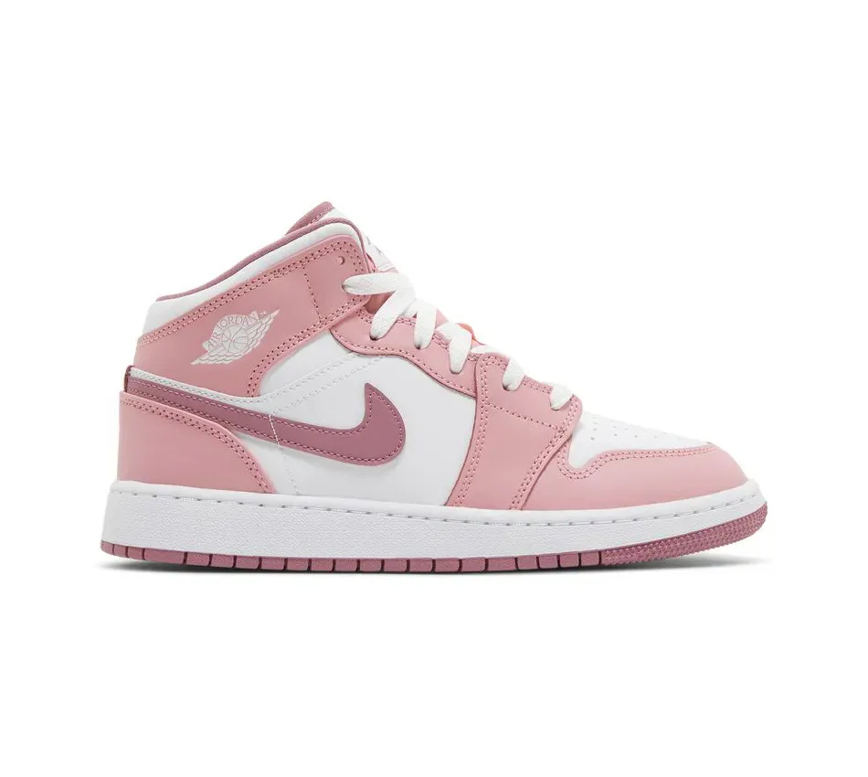 Air Jordan 1 Mid GS Valentines Day 2023 фото
