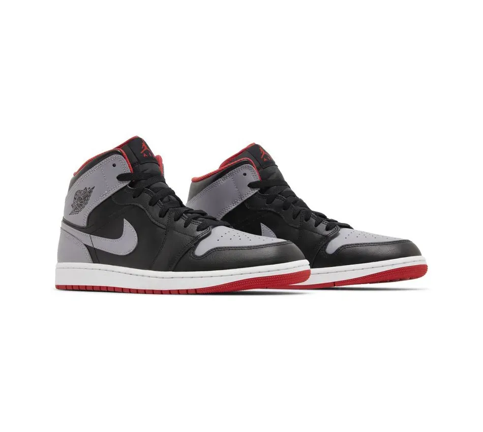 Air Jordan 1 Mid Bred Shadow фото