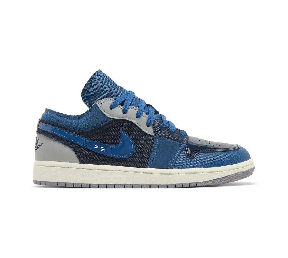 Air Jordan 1 Low Craft Inside Out-Obsidian фото