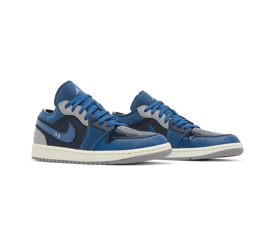 Air Jordan 1 Low Craft Inside Out-Obsidian фото