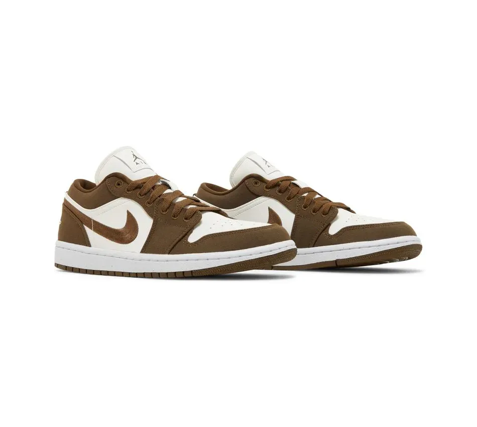 Air Jordan 1 Low Light Olive фото