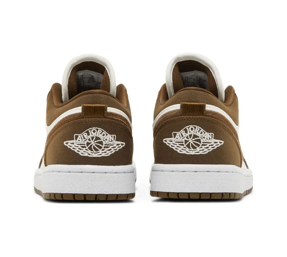 Air Jordan 1 Low Light Olive фото