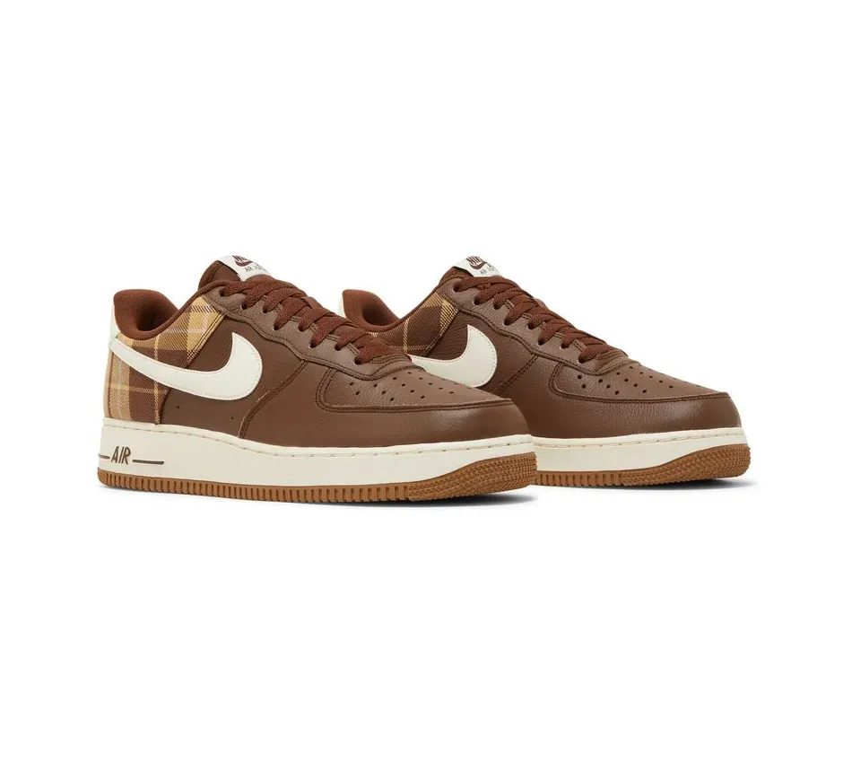 Air Force 1 Low 07 LX Cacao Plaid фото