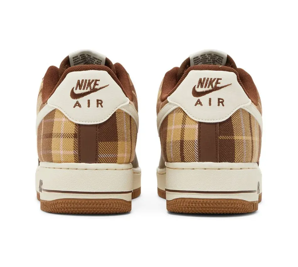 Air Force 1 Low 07 LX Cacao Plaid фото