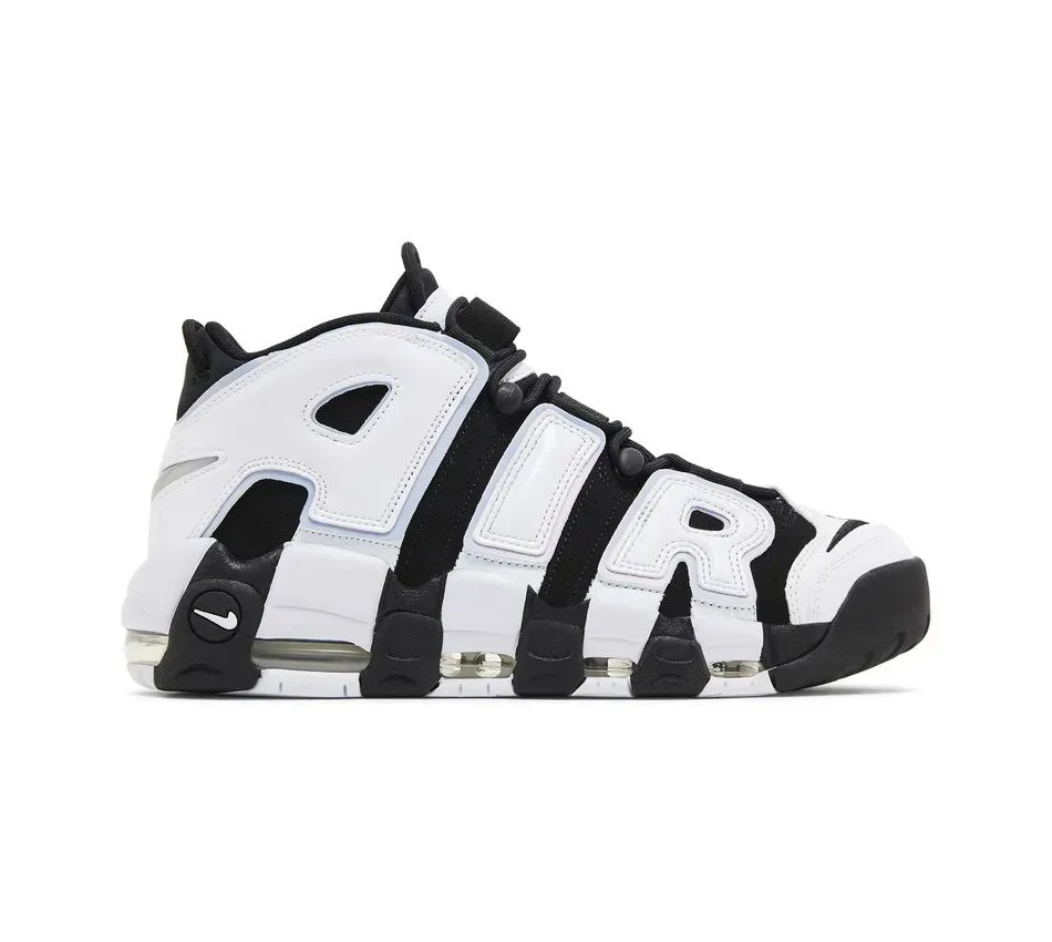 Высокие кроссовки Nike Air More Uptempo Cobalt Bliss (Белый) Унисекс