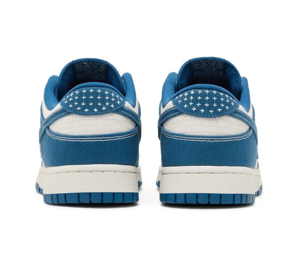 Dunk Low SE Sashiko Industrial Blue фото