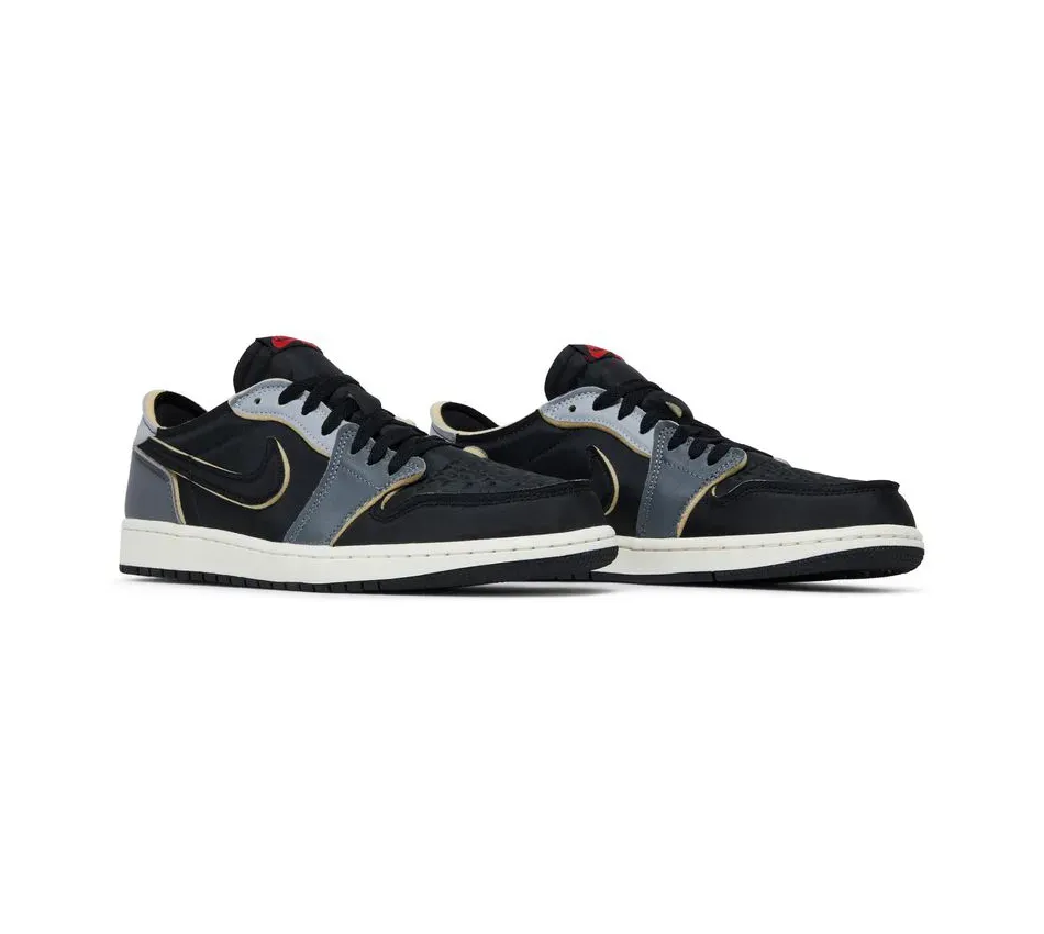 Air Jordan 1 Low Dark Smoke Grey фото