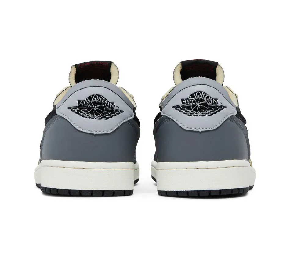 Air Jordan 1 Low Dark Smoke Grey фото