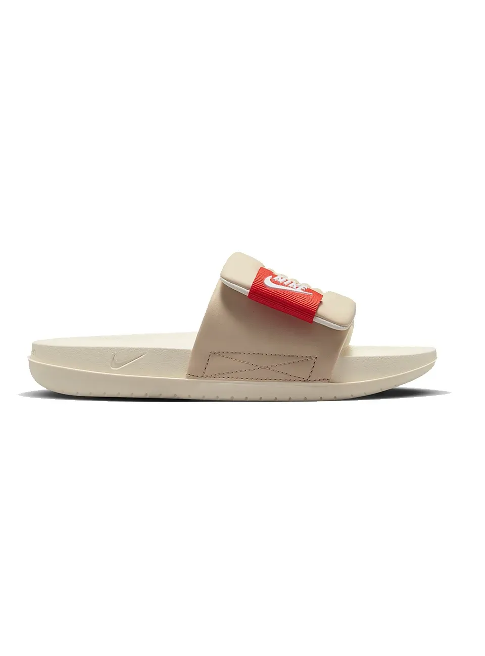 Wmns Offcourt Adjust Slide Sanddrift Picante Red фото