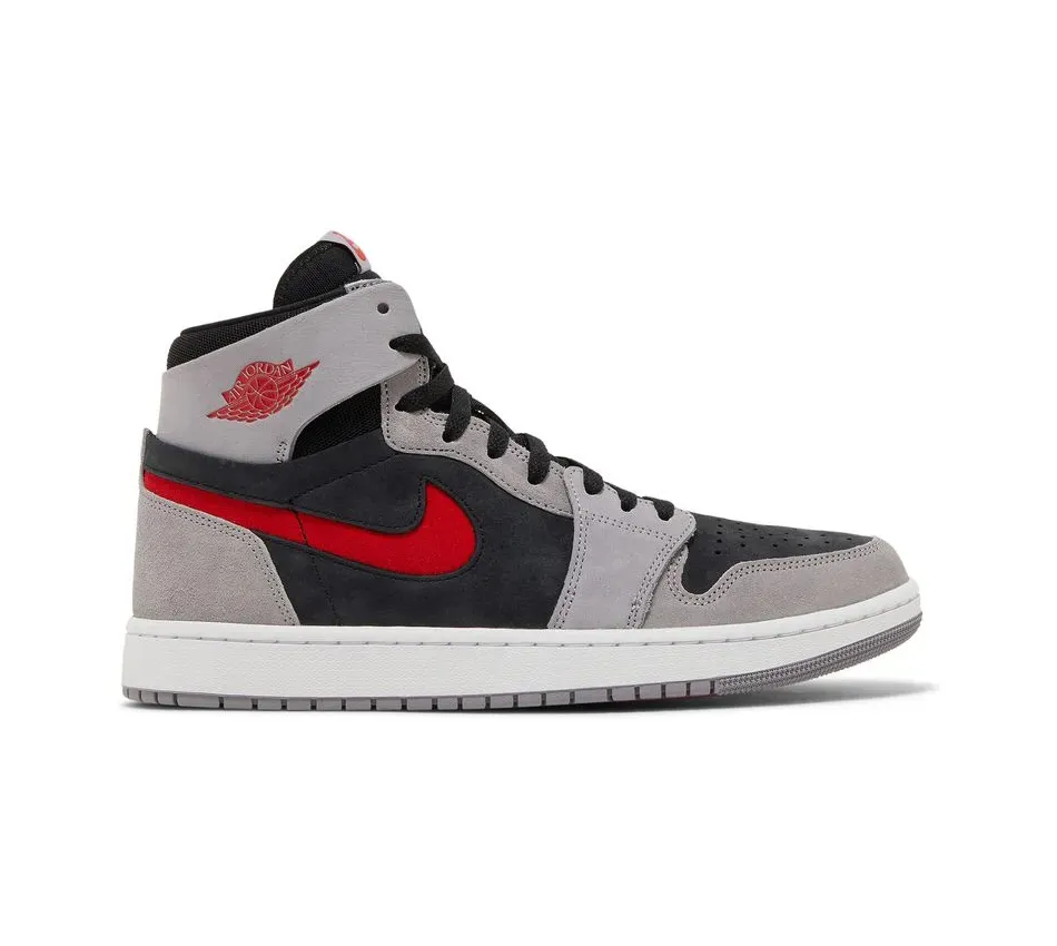 Air Jordan 1 High Zoom Comfort 2 Cement Fire Red фото
