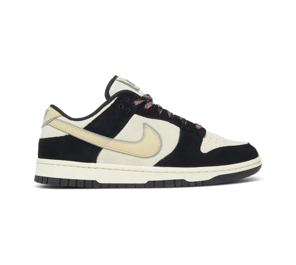 Dunk Low LX Black Suede фото