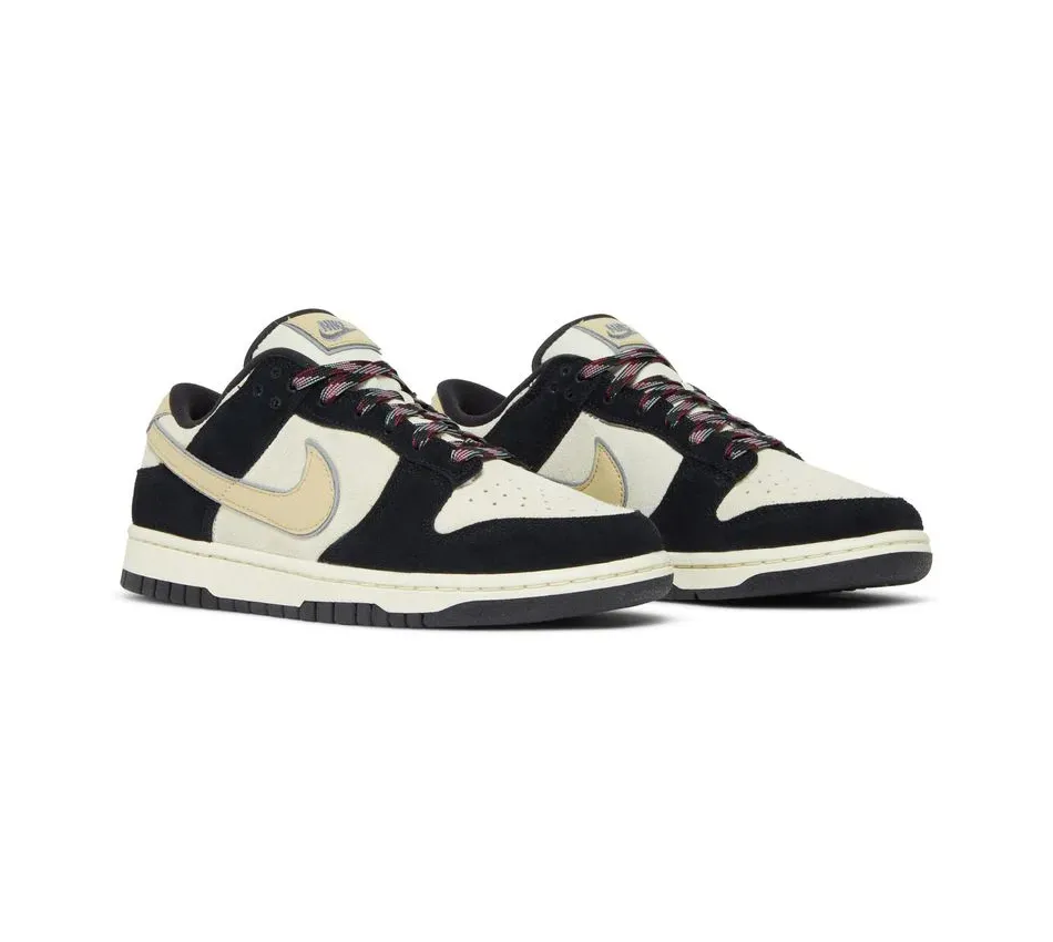 Dunk Low LX Black Suede фото