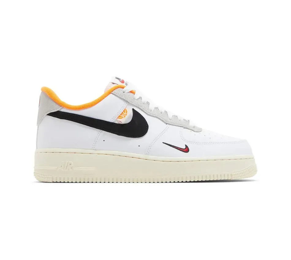 Air Force 1 Low Hoops Pack-White Total Orange фото