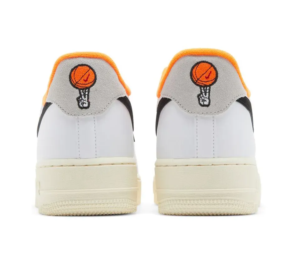Air Force 1 Low Hoops Pack-White Total Orange фото