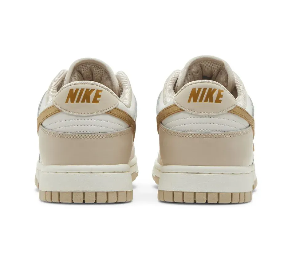 Dunk Low Gold Swoosh фото