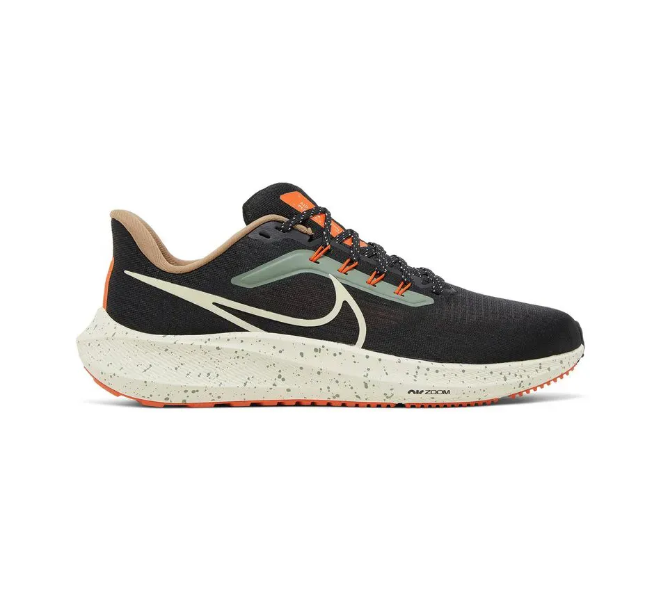 Air Zoom Pegasus 39 Black White Orange фото