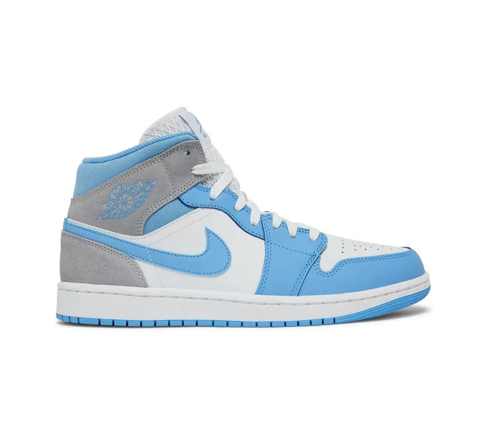 Air Jordan 1 Mid SE University Blue фото