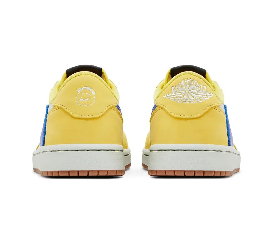 Air Jordan 1 Low X Travis Scott Wmns SP Canary фото
