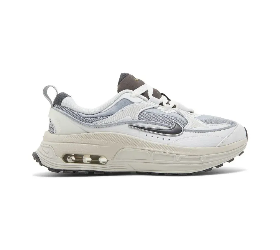 Низкие кроссовки Nike Air Max Bliss Next Nature White Light Orewood Brown (Серый) Женский