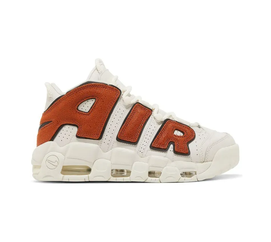 Высокие кроссовки Nike Uptempo Basketball Leather (Белый) Унисекс