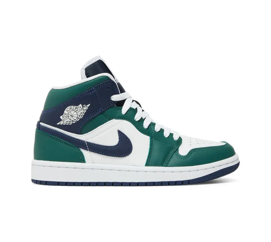 Air Jordan 1 Mid Noble Green фото