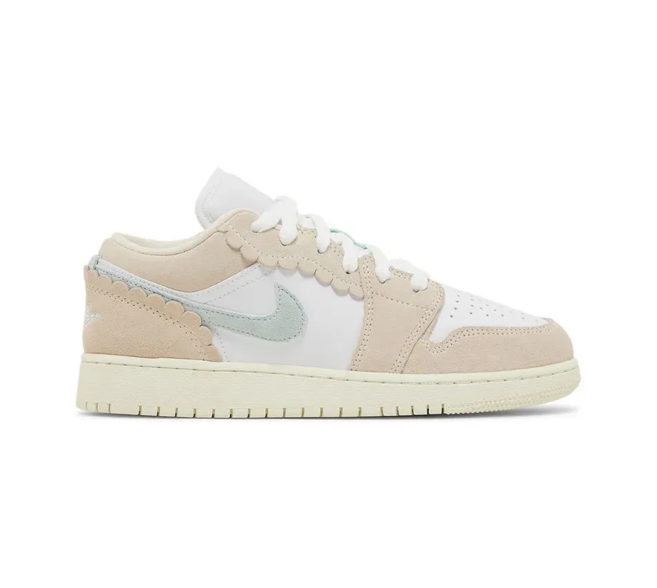Air Jordan 1 Low SE GS 'Scalloped Edge' фото