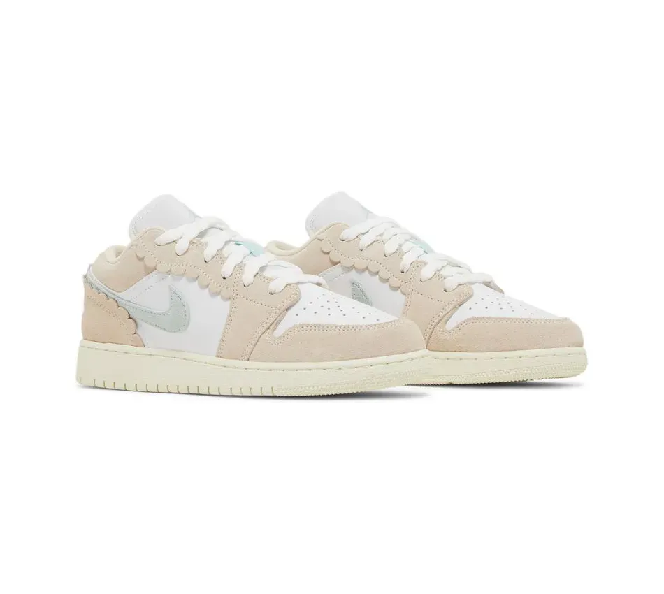 Air Jordan 1 Low SE GS 'Scalloped Edge' фото